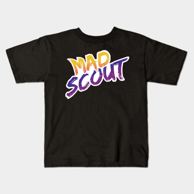 Mad Scout Kids T-Shirt by gagesmithdesigns